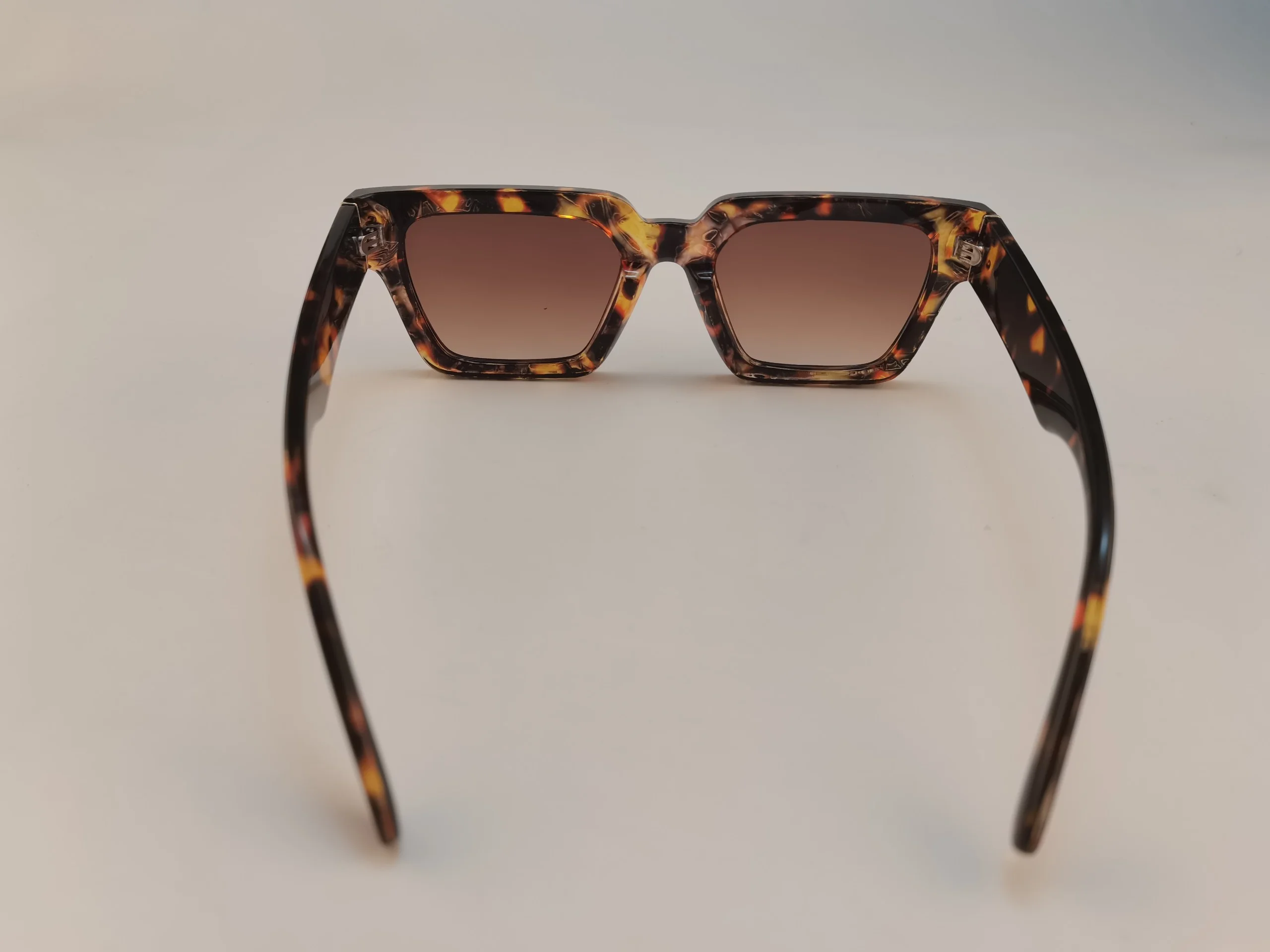 square tortoiseshell sunglasses