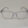 transparent frame glasses