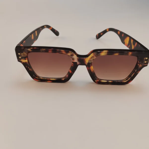 square tortoiseshell sunglasses