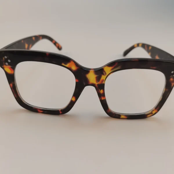 Tortoise Cat Eye Glasses orange